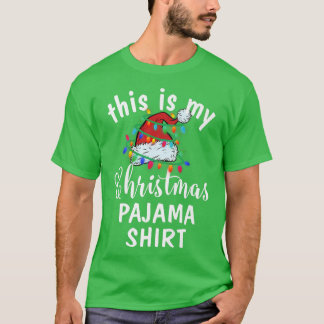 T-shirt C'Est Mon Pyjama De Noël Les Lumières De Noël