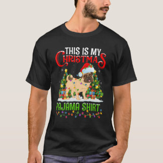 T-shirt C'Est Mon Pyjama De Noël Mastiff Christ Anglais