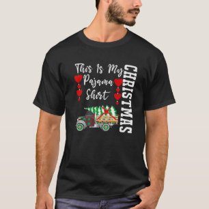 T-shirt C'Est Mon Pyjama De Noël Parfait PJ P De Noël