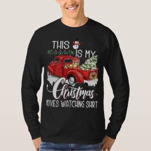 T-shirt C'Est Mon Pyjama De Noël Père Noël Chèvre Riding R