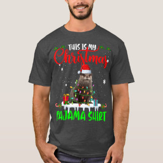 T-shirt C'Est Mon Pyjama De Noël Père Noël Xmas Lights Ott