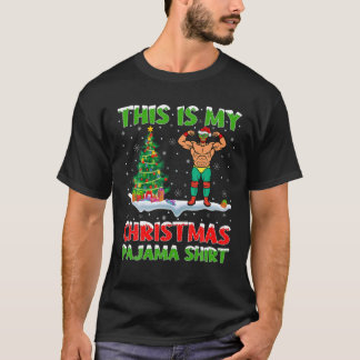 T-shirt C'Est Mon Pyjama De Noël Qui Lutte Pour Noël
