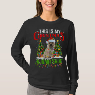 T-shirt C'Est Mon Pyjama De Noël Terrier Chien Noël
