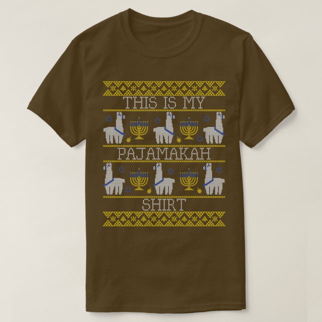T-shirt c'est mon pyjamakah (Design devant)