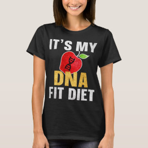 T-shirt C'est mon régime ADN Fit