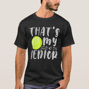 T-shirt C'est mon senior Tennis Maman Papa Frère Soeur Gam