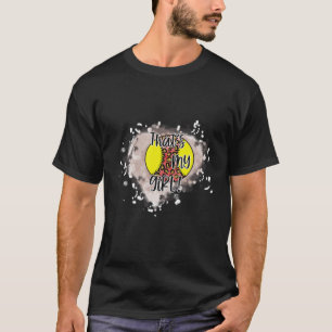T-shirt C'Est Mon Softball Fille Pour Ados Filles Et Femme