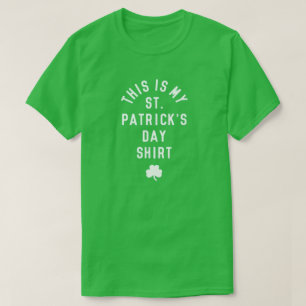 T-SHIRT C'EST MON ST. CHEMISE DE JOUR DE PATRICK