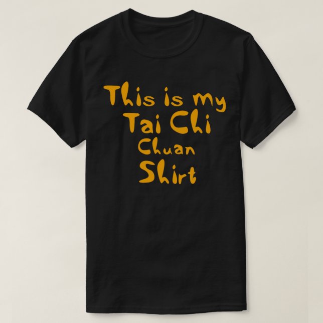 T-shirt C'est mon Tai chi chuan (Design devant)