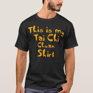 T-shirt C'est mon Tai chi chuan