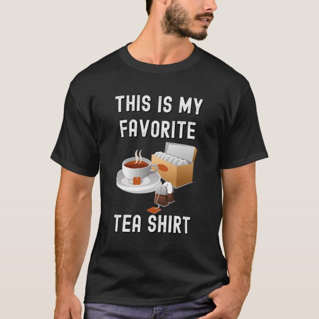 T-shirt C'Est Mon Thé Préféré (Devant)