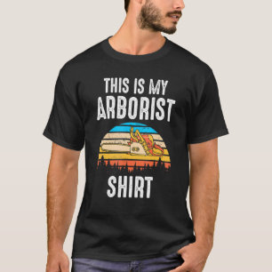 T-shirt C'est mon travail d'arboriste