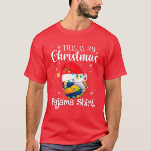 T-shirt C'est Mon Volant De Noël Pyjama Sport Amoureux