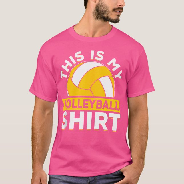 T-shirt C'Est Mon Volleyball (Devant)