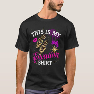 T-shirt C'est mon voyage de chemise hawaïenne en famille V