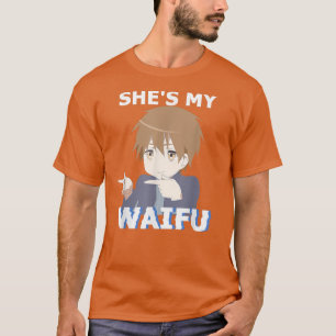 T-shirt C'est mon Waifu C'est mon Husbando Anime Manga Cou