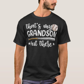 T-shirt C'est My Grandson Out There, c'est For Women