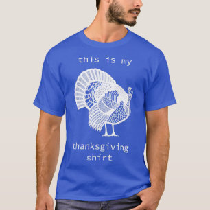 T-shirt C'est My Thanksgiving Diner en famille Dîner H