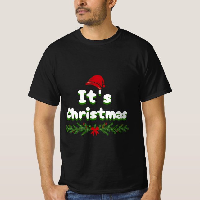 T-shirt C'est noël (Devant)