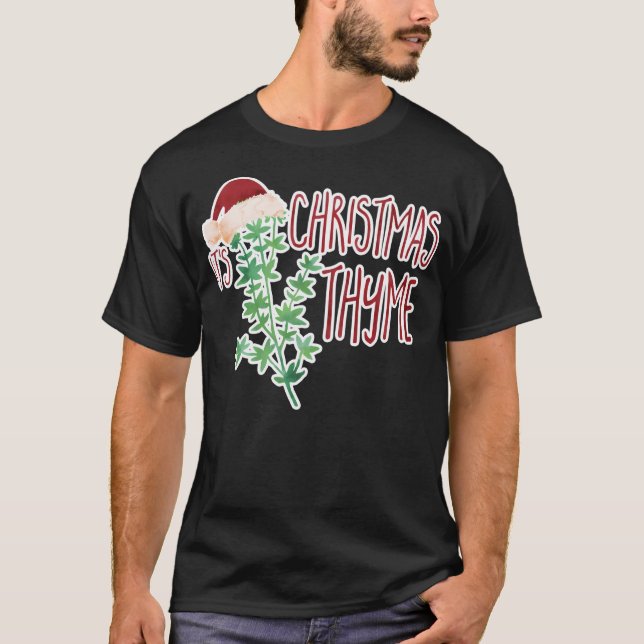 T-shirt C'Est Noël Thyme (Devant)