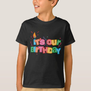 T-shirt C'est nos lettres d'anniversaire