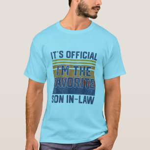 T-shirt C'est officiel Je suis le Fils Préféré de la Loi
