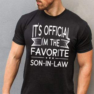 T-shirt C'est officiel Je suis le Fils Préféré de la Loi