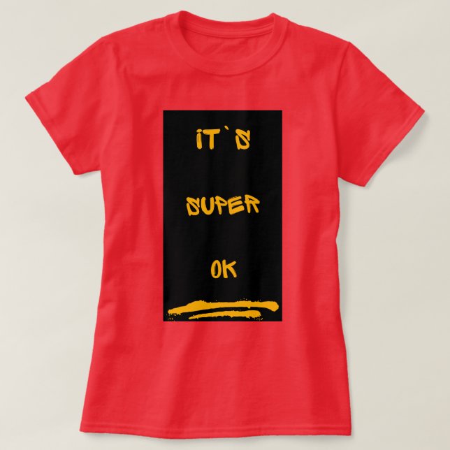 T-shirt C'est ok (Design devant)