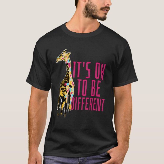 T-shirt C'Est Ok D'Être Différent (Devant)
