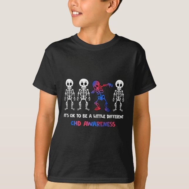 T-shirt C'Est Ok D'Être Un Peu Différent De La Conscience  (Devant)