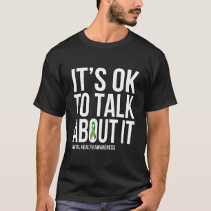 T-shirt C'est Ok Pour En Parler Santé Mentale Sensibilisat