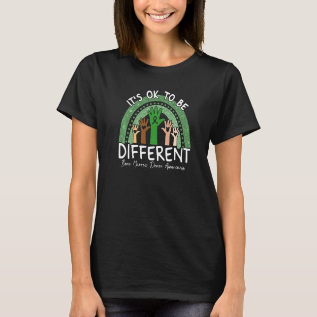 T-shirt C'est Ok Pour Être Différent Sensibilisation au do (Devant)