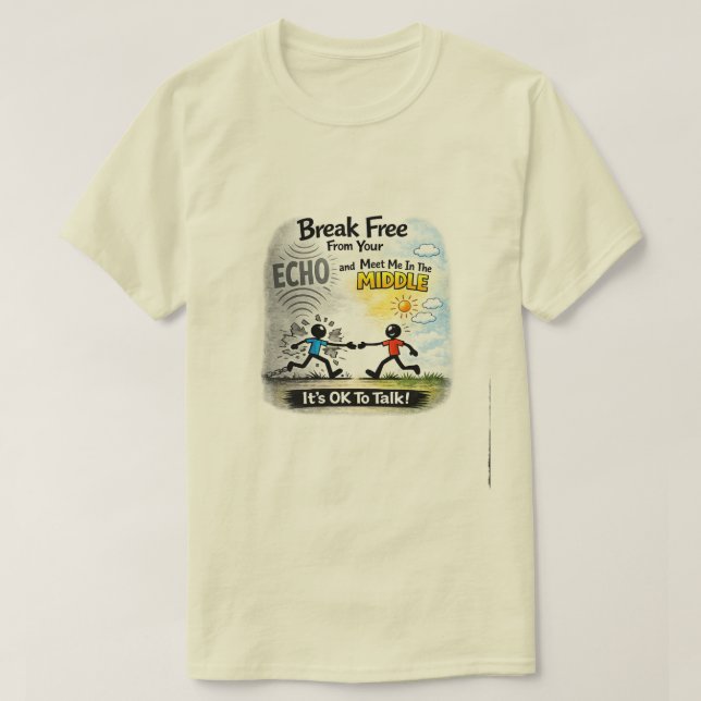 T-shirt C'est OK Pour Parler (16) (Design devant)