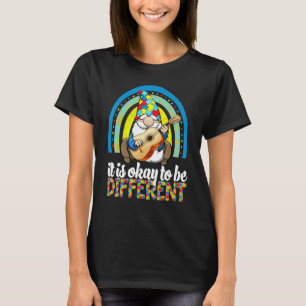 T-shirt C'est Okay D'être Différent Enfant Sensibilisation