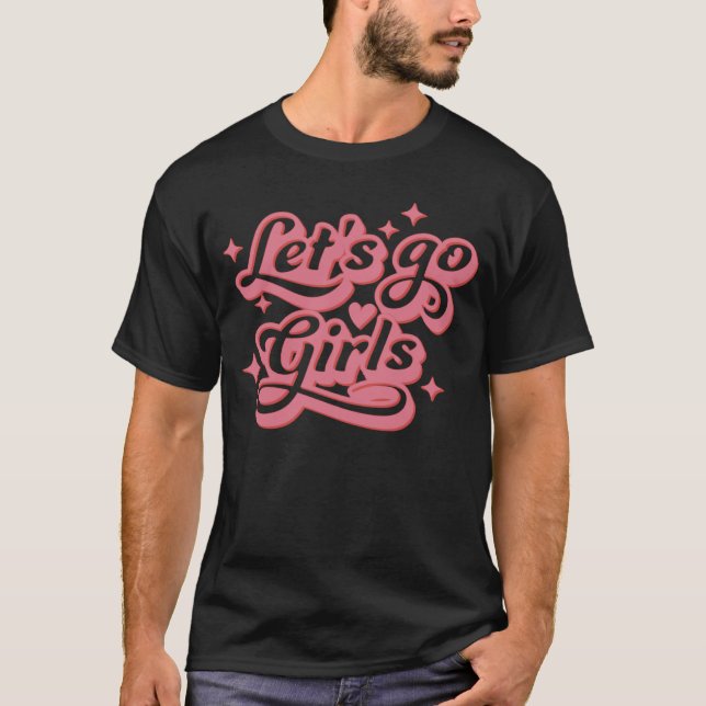 T-shirt C'est Parti Les Filles Enterrement de Vie de Jeune (Devant)