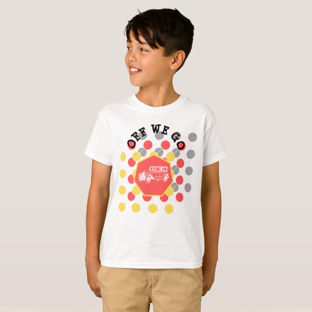 T-shirt C'est parti les garçons l'été  (Devant entier)