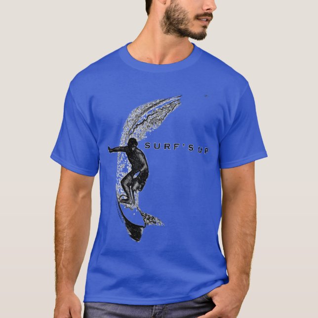 T-shirt C'est parti pour le surf (Devant)