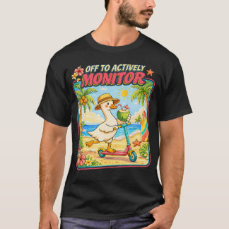T-shirt C'est Parti Pour Vous Surveiller Activement Vous A
