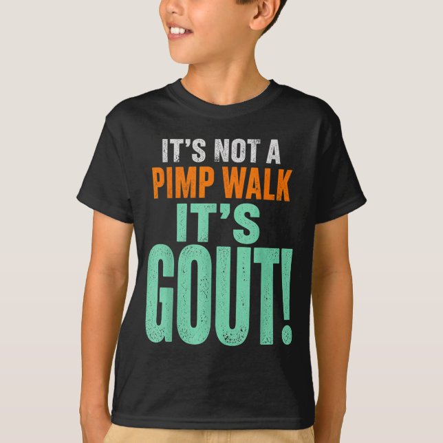 T-shirt C'est Pas Une Marche De Mac C'est La Goutte (Devant)