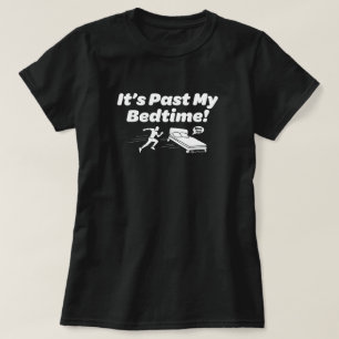 T-shirt C'est passé mon coucher !