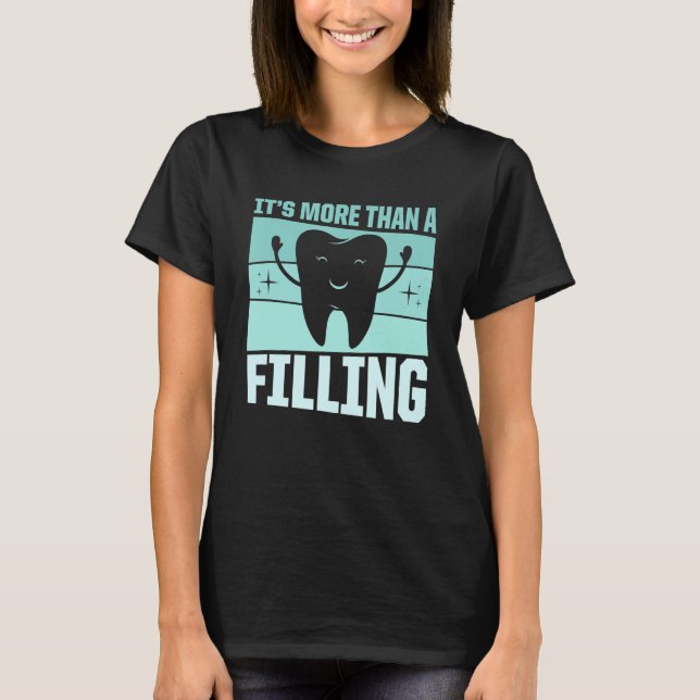 T-shirt C'est plus qu'un design de remplissage pour une te (Devant)