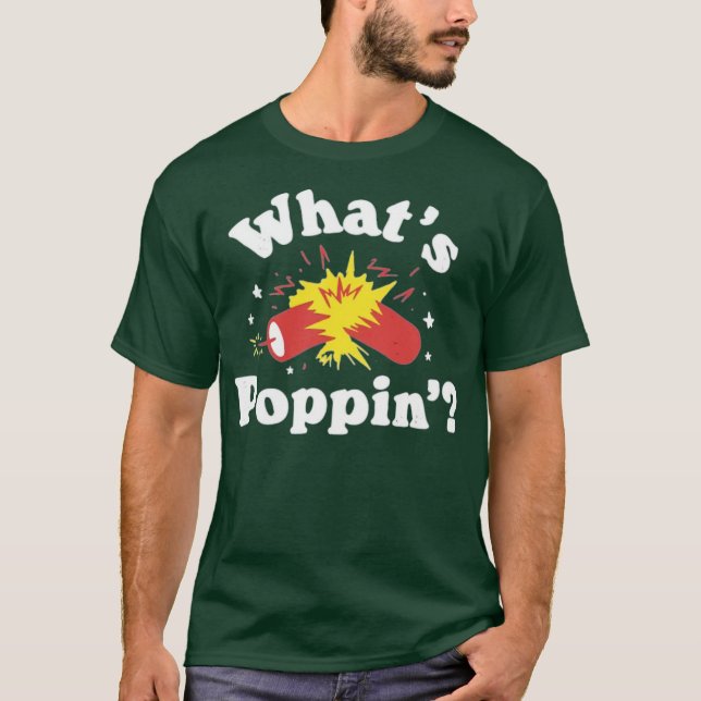 T-shirt C'est Poppin's Firecracker (Devant)