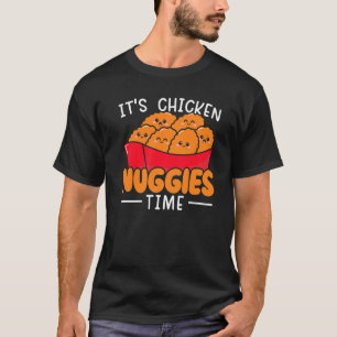 T-shirt C'est Poulet Nuggies Temps Foie Frigé Nuggy Chick