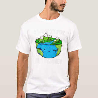 T-shirt C'est pour la planète drôles femmes