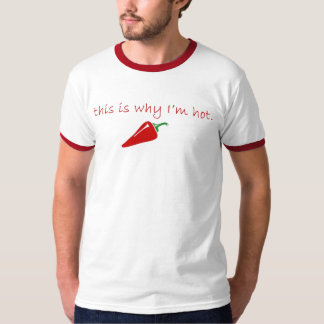 T-shirt C'est pourquoi je suis la pièce en t des hommes