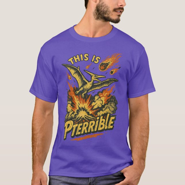 T-shirt C'est Pterrible (Devant)
