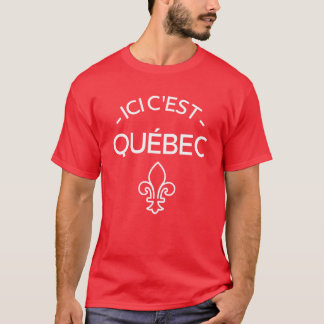 T-shirt C'est Québec, les amis