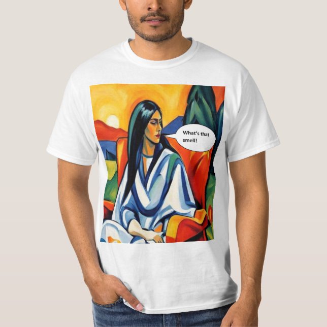 T-shirt C'est quoi cette odeur (Devant)