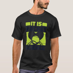 T-shirt C'Est Racket Science Player Professional Tennis 1