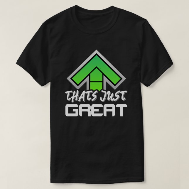 T-shirt C'est simplement grand ! (Design devant)